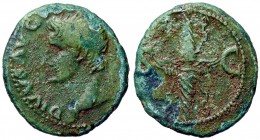 ROMANE IMPERIALI - Augusto (27 a.C.-14 d.C.) - Dupondio - Testa radiata a s. /R Fulmine alato C. 249 (AE g. 8,91)
qBB