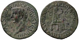 ROMANE IMPERIALI - Tiberio (14-37) - Asse - Testa a s. /R Livia velata seduta a d. con patera e scettro C. 242 (AE g. 13,18) Bel ritratto
BB+