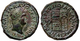 ROMANE IMPERIALI - Nerone (54-68) - Asse - Testa laureata a d. /R Tempio di Giano con porta a d. C. 142 (AE g. 12,06)
BB+