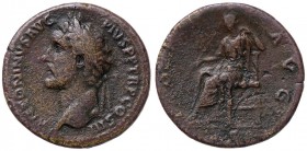 ROMANE IMPERIALI - Antonino Pio (138-161) - Sesterzio - Testa laureata a s. /R Opi seduta a s. RIC 612 (AE g. 23,67)
qBB