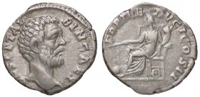 ROMANE IMPERIALI - Clodio Albino (193-195) - Denario - Testa a d. /R Fortuna seduta a s. con timone e cornucopia C. 30.; RIC 5c (AG g. 2,95)
BB+