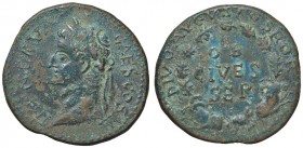 ROMANE PROVINCIALI - Nerva (96-98) - AE 32 - Testa laureata a s. /R Scritta entro corona S. Cop. manca (AE g. 22,46)
BB