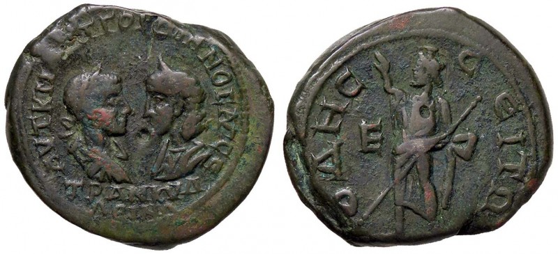 ROMANE PROVINCIALI - Gordiano III e Tranquillina - AE 27 - Busti affrontati di G...