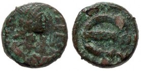 BIZANTINE - Giustino I (518-527) - Pentanummo - Busto diademato e drappeggiato a d. /R Grande E Sear 74 (AE g. 1,98)
BB