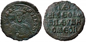 BIZANTINE - Leone VI e Alessandro (886-908) - Follis - Busto di Leone di fronte /R Scritta nel campo Ratto 1873; Sear 1729 (AE g. 7,52)
BB