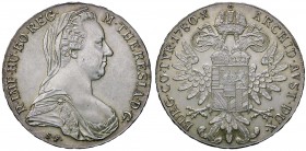ESTERE - AUSTRIA - Maria Teresa (vedova) (1765-1780) - Tallero 1780 Kr. 1866.2 AG Riconio
qFDC/FDC