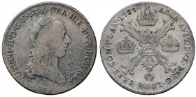 ESTERE - AUSTRIA - Giuseppe II d'Asburgo-Lorena (1780-1790) - 1/4 di tallero 1789 AG
MB-BB