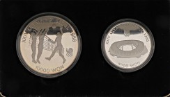 ESTERE - COREA DEL SUD - Repubblica - Dittico 1987 - Olimpiadi di Seul AG 10000 e 5000 won In confezione
FS