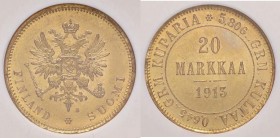 ESTERE - FINLANDIA - Nicola II (1894-1917) - 20 Markaa 1913 Kr. 9.2 AU Sigillata NGC MS65
FDC