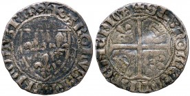 ESTERE - FRANCIA - Carlo VI (1380-1422) - Bianco Dup. 377 (AG g. 2,68)
qBB