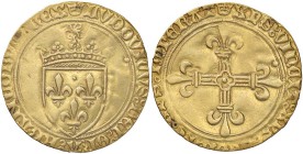 ESTERE - FRANCIA - Luigi XII (1498-1515) - Scudo d'oro del Sole Fr. 323 (AU g. 3,4) Da incastonatura
BB