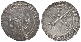 ZECCHE ITALIANE - AVIGNONE - Martino V (1417-1431) - Carlino - Il Papa in trono /R Chiavi decussate Ser. 85; Munt. 32 RR (AG g. 2,01)
BB+