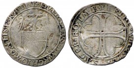 ZECCHE ITALIANE - CASALE - Guglielmo II Paleologo (1494-1518) - Grosso - Stemma sormontato da aquila /R Croce patente in cornice CNI 85/99; MIR 194 R ...