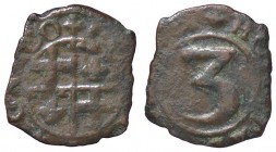ZECCHE ITALIANE - MALTA - Fra Alof de Wignacourt (1601-1622) - 3 Piccioli CU
BB