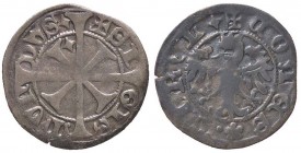 ZECCHE ITALIANE - MERANO - Sigismondo (1439-1490) - Grosso - Croce tirolina /R Aquila coronata Biaggi 1206 R (AG g. 1,01)
qBB