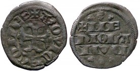 ZECCHE ITALIANE - MILANO - Azzone Visconti (1329-1339) - Denaro Imperiale - Croce /R Scritta Crippa 7; MIR 90 NC (MI g. 0,58)
BB
