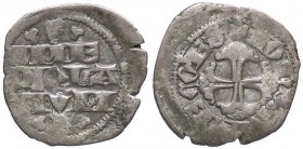 ZECCHE ITALIANE - MILANO - Giovanni Visconti (1349-1354) - Denaro - Croce fiorata /R Trifoglio, biscia e scritta Crippa 4; MIR 100 R (MI g. 0,59)
qBB