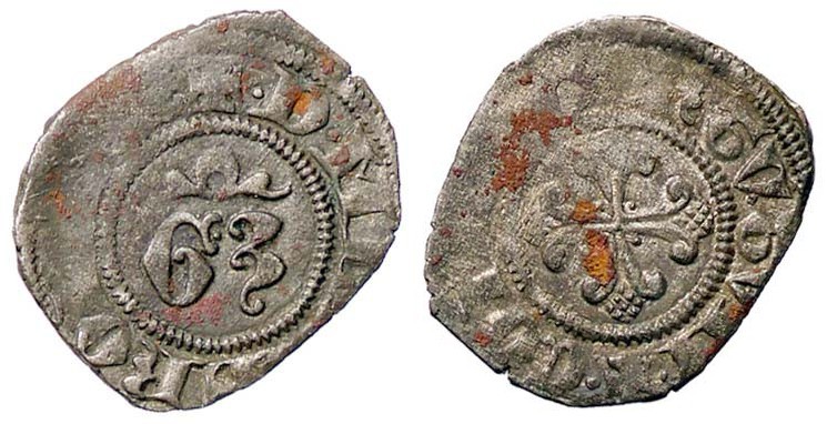 ZECCHE ITALIANE - MILANO - Gian Galeazzo Visconti (1385-1402) - Denaro - GZ nel ...