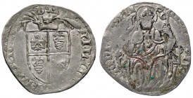 ZECCHE ITALIANE - MILANO - Filippo Maria Visconti (1412-1447) - Grosso da 2 soldi - Scudo con corona ducale /R Sant'Ambrogio Crippa 4; MIR 153/1 (AG g...
