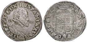 ZECCHE ITALIANE - MILANO - Filippo II (1554-1598) - Scudo 1588 Crippa 13D; MIR 308/14 (AG g. 31,96) Ex InAsta 25, lotto 1385
BB+