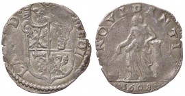 ZECCHE ITALIANE - MILANO - Filippo III (1598-1621) - Parpagliola 1608 Crippa 20/C; MIR 351/4 RRR (MI g. 1,9)
BB