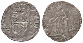 ZECCHE ITALIANE - MILANO - Filippo III (1598-1621) - Parpagliola 1608 Crippa 20/D; MIR 351/3 NC (MI g. 2,46)
BB