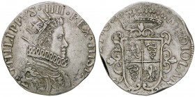ZECCHE ITALIANE - MILANO - Filippo IV (1621-1665) - Ducatone 1630 Crippa 6/13; MIR 361 (AG g. 32,04) Ex InAsta 33, lotto 2679
BB-SPL