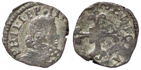 ZECCHE ITALIANE - MILANO - Filippo IV (1621-1665) - Sesino CNI 174/178; Crippa 25 NC MI
BB