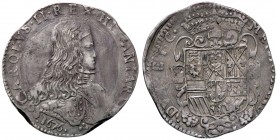 ZECCHE ITALIANE - MILANO - Carlo II, secondo periodo (1675-1700) - Filippo 1676 Crippa 3; MIR 387 AG
BB+