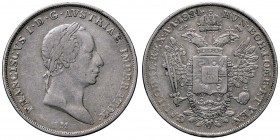 ZECCHE ITALIANE - MILANO - Francesco I d'Asburgo-Lorena (1815-1835) - Scudo da 6 Lire 1824 Pag. 122; Mont. 345 R AG
qBB/BB