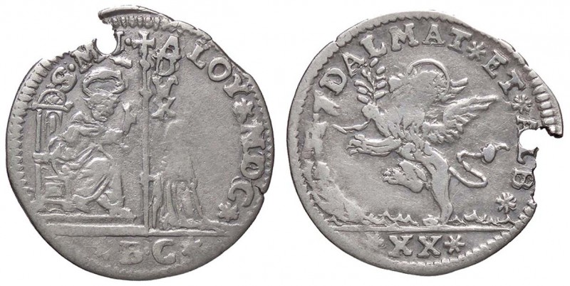 ZECCHE ITALIANE - VENEZIA - Alvise II Mocenigo (1700-1709) - Quarto di leone da ...