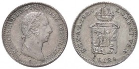 ZECCHE ITALIANE - VENEZIA - Francesco I d'Asburgo-Lorena (1815-1835) - Quarto di lira austriaca 1824 Pag. 82; Mont. 132 R AG
SPL-FDC