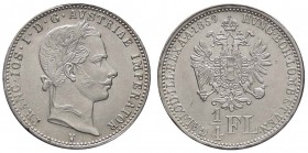 ZECCHE ITALIANE - VENEZIA - Francesco Giuseppe I d'Asburgo-Lorena (1848-1866) - Quarto di fiorino 1859 Pag. 237; Mont. 281 NC AG
SPL+/qFDC
