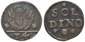 ZECCHE ITALIANE - VENEZIA - Monetazione per Candia - Soldino 1610 Pao. 879 (CU g. 2,07)
BB+