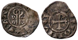 ZECCHE ITALIANE - VITERBO - Sede Vacante (1268-1271) - Denaro Paparino - Due chiavi in palo /R Croce patente Munt. 2; MIR 132 R (MI g. 0,58)
qBB