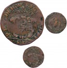 SAVOIA - Carlo Emanuele II, reggenza (1638-1648) - Mezza lira 1641 MIR 758a R MI
MB