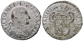 SAVOIA - Vittorio Amedeo III (1773-1796) - 10 Soldi 1794 Mont. 376 MI
SPL