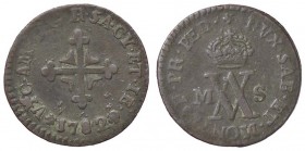 SAVOIA - Vittorio Amedeo III (1773-1796) - Mezzo soldo 1782 Mont. 412 R MI
BB
