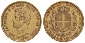 SAVOIA - Carlo Alberto (1831-1849) - 20 Lire 1842 G Pag. 194; Mont. 66 AU
BB+