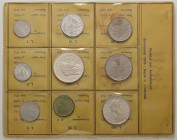 REPUBBLICA ITALIANA - Repubblica Italiana (monetazione in lire) (1946-2001) - Serie zecca 1970 Mont. 4 NC 20 Lire avente il segno di zecca P anziché R...