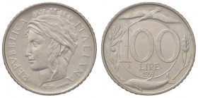 REPUBBLICA ITALIANA - Repubblica Italiana (monetazione in lire) (1946-2001) - 100 Lire 1993 Mont. 10 R AC Testa piccola
SPL-FDC