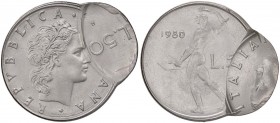 REPUBBLICA ITALIANA - Repubblica Italiana (monetazione in lire) (1946-2001) - 50 Lire 1980 R AC Conio schiacciato
qFDC