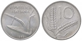REPUBBLICA ITALIANA - Repubblica Italiana (monetazione in lire) (1946-2001) - 10 Lire 1965 Mont. 14 IT
FDC