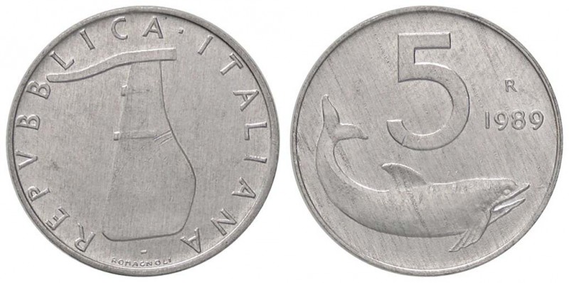 REPUBBLICA ITALIANA - Repubblica Italiana (monetazione in lire) (1946-2001) - 5 ...