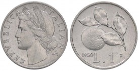 REPUBBLICA ITALIANA - Repubblica Italiana (monetazione in lire) (1946-2001) - Lira 1950 Mont. 7 NC IT
FDC/qFDC