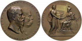 MEDAGLIE - SAVOIA - Umberto I (1878-1900) - Medaglia 1895 - 25° Anniversario presa di Porta Pia AE Opus: Ferraresi Ø 60 Colpetto al ciglio
SPL-FDC