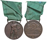 MEDAGLIE - SAVOIA - Vittorio Emanuele III (1900-1943) - Medaglia 1922 -50° anno di fondaz. Corpo Alpini AE Ø 32
bello SPL
