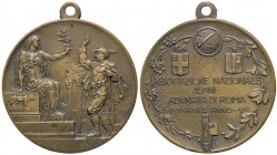 MEDAGLIE - SAVOIA - Vittorio Emanuele III (1900-1943) - Medaglia 1930 A. VII - XIV Adunata Alpini di Roma AE Ø 35
SPL