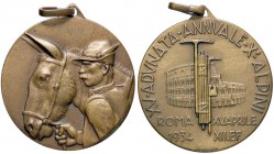MEDAGLIE - SAVOIA - Vittorio Emanuele III (1900-1943) - Medaglia 1934 - Roma, XV Adunata annuale alpini AE Opus: Johnson Ø 35
qFDC