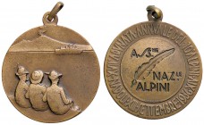 MEDAGLIE - SAVOIA - Vittorio Emanuele III (1900-1943) - Medaglia 1936 - Napoli, XVII Adunata annuale alpini AE Ø 35
SPL